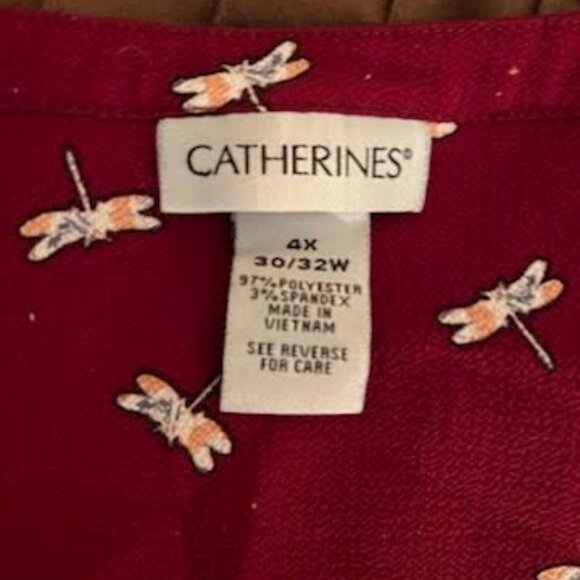 4X Catherns print blouse - Picture 2 of 3